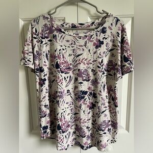Floral Print Women's Top